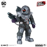 McFarlane DC Direct Batman Fighting the Frozen Page Punchers Mr Freeze 7 Inch Action Figure with Comic