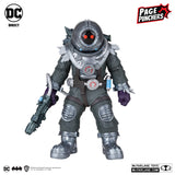 McFarlane DC Direct Batman Fighting the Frozen Page Punchers Mr Freeze 7 Inch Action Figure with Comic