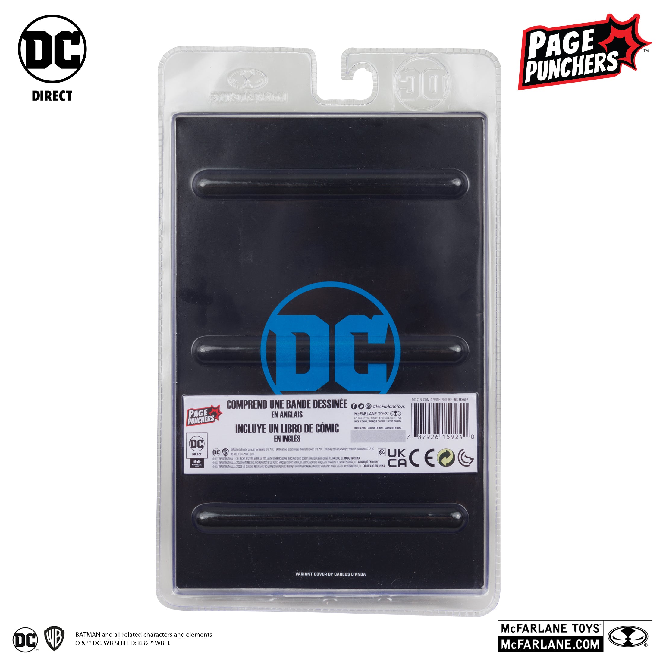 McFarlane DC Direct Batman Fighting the Frozen Page Punchers Mr