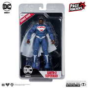 McFarlane Earth-2 Superman 7″ Figure Ghosts of Krypton Comic Page Punchers