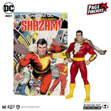 McFarlane Shazam! Dawn of DC 7 Inch Action Figure with Comic Page Punchers