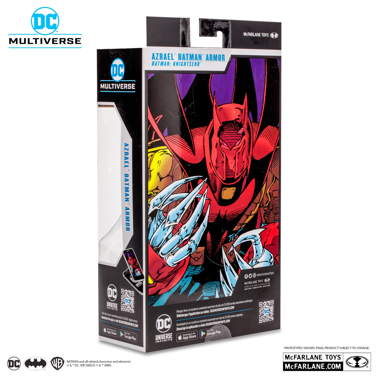 McFarlane DC Azrael Batman Armor  Knightsend Action Figure