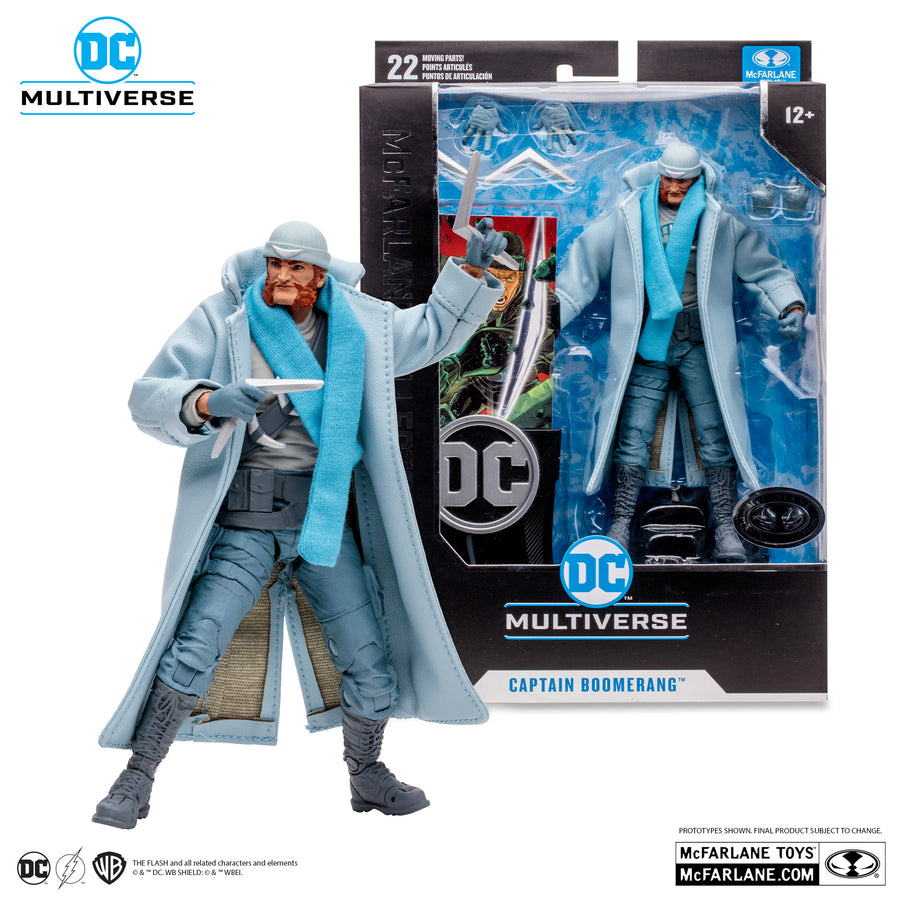 McFarlane DC Captain Boomerang The Flash 7 Inch Action Figure