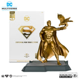 McFarlane Superman Centennial Park Tribute Statue Gold Label Action Figure SDCC