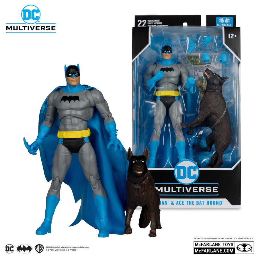 McFarlane Batman Batman & Ace the Bat-Hound Silver Age Action Figure