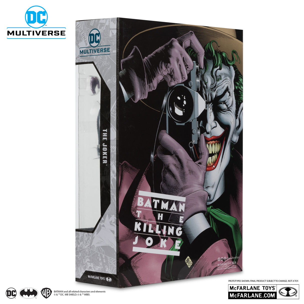 McFarlane The Joker Batman The Killing Joke Gold Label McFarlane Cover Recreations