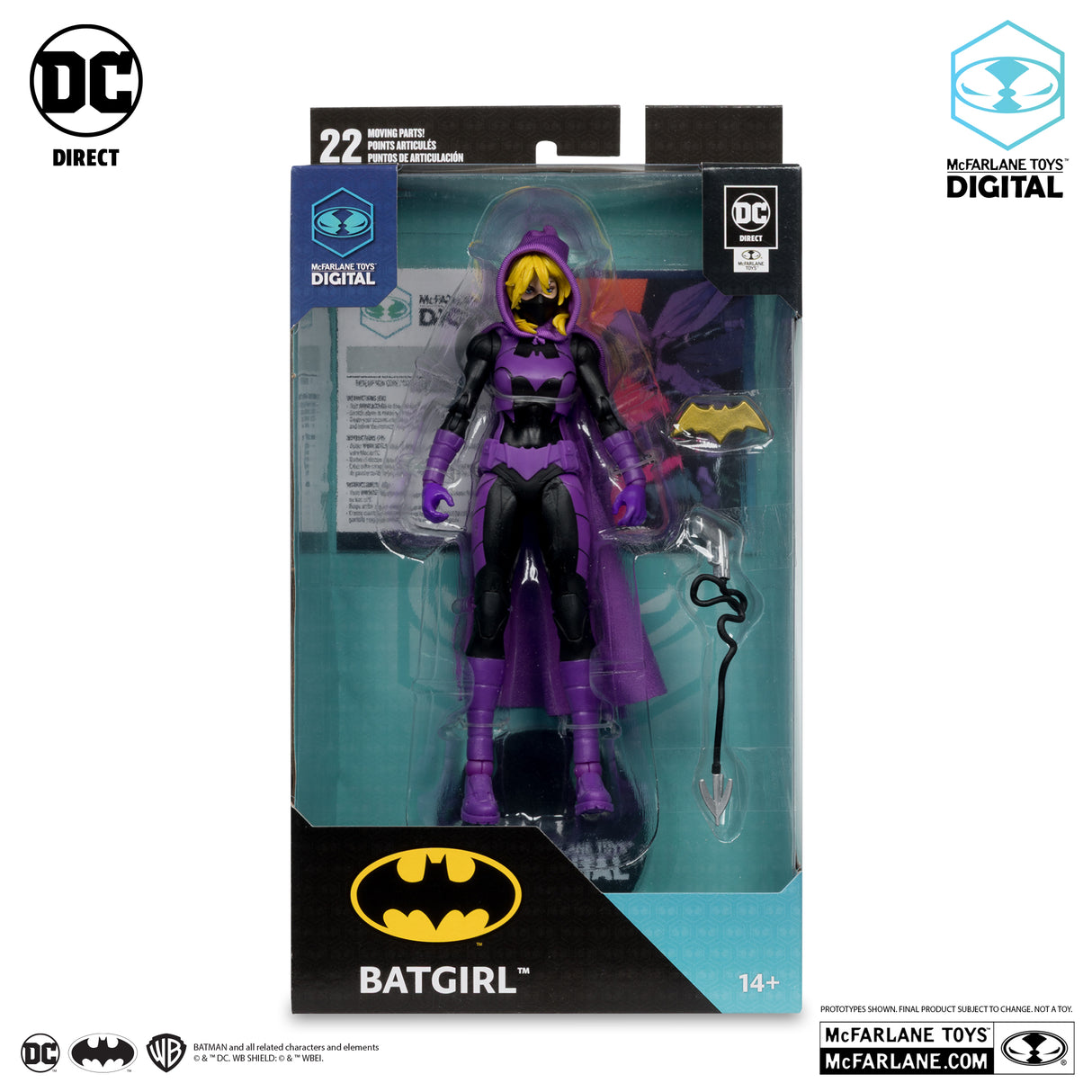 McFarlane Batman Batgirl Stephanie Brown Digital 7 Inch Action Figure