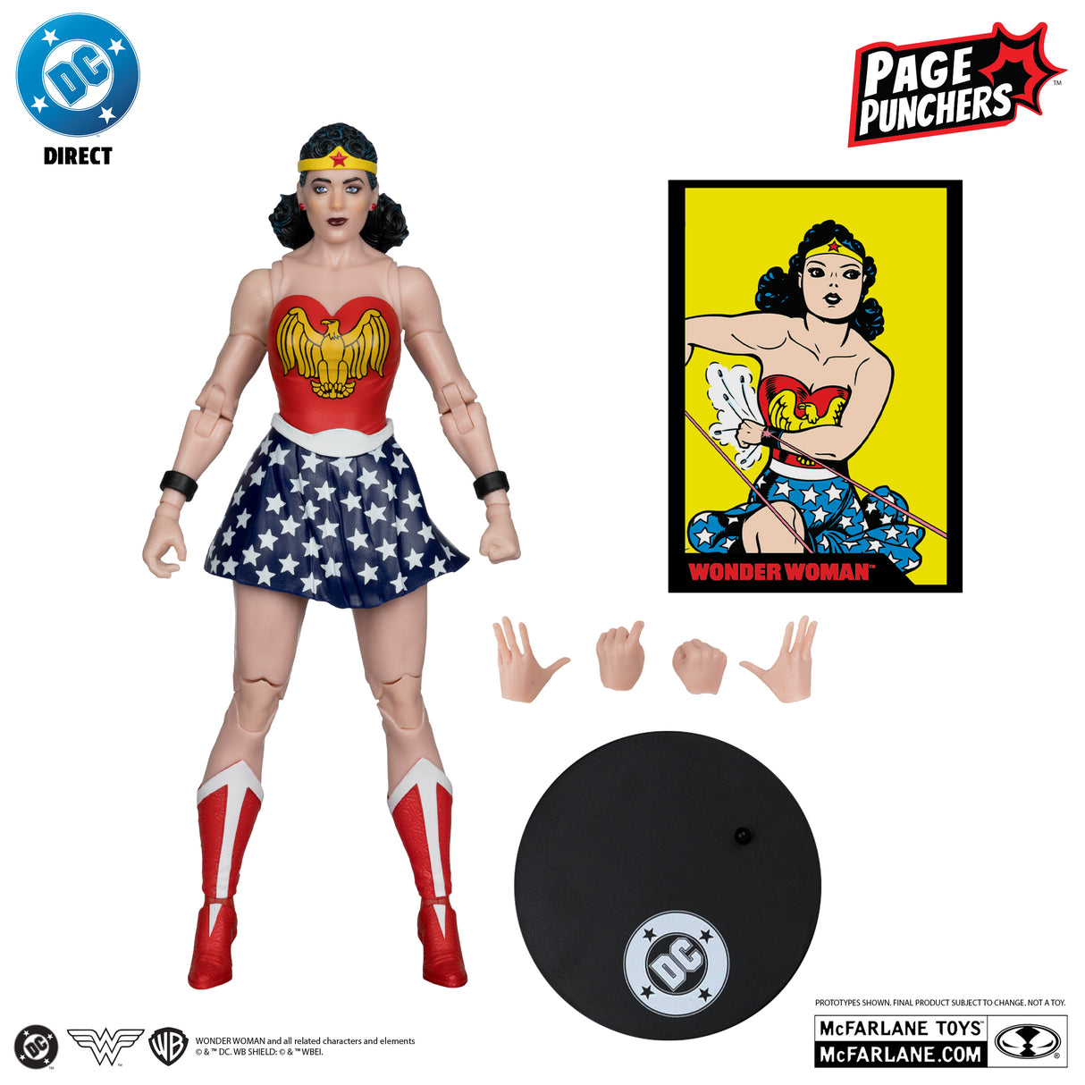 McFarlane Wonder Woman #1 Page Punchers 7 Inch Action Figure