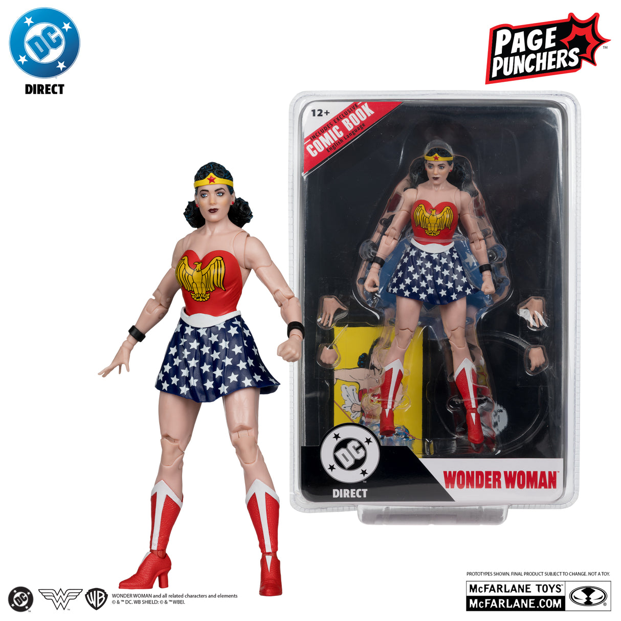 McFarlane Wonder Woman #1 Page Punchers 7 Inch Action Figure
