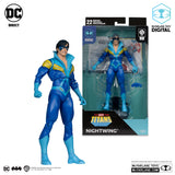 McFarlane The New Teen Titans Nightwing Digital 7 Inch Action Figure