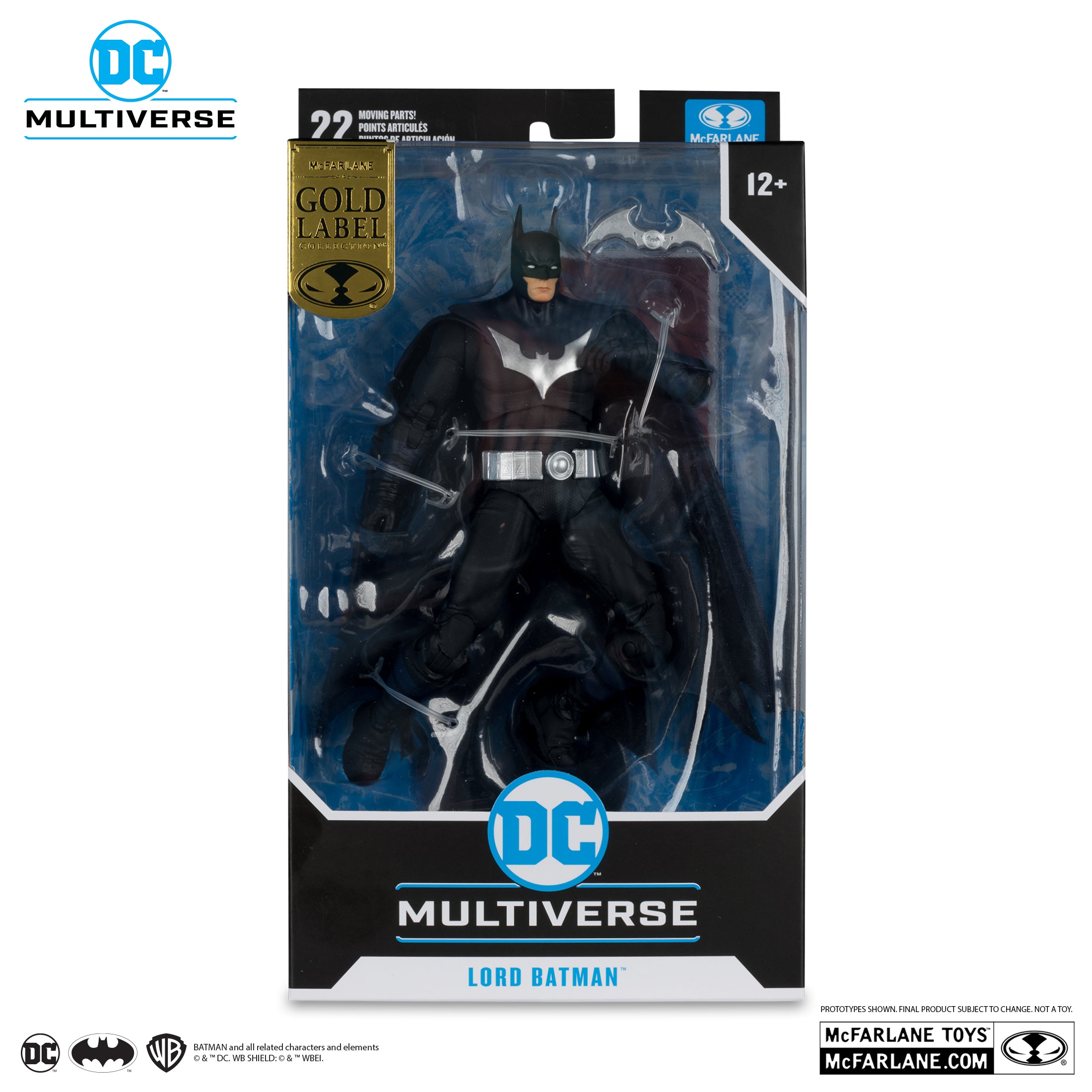 McFarlane Batman Justic Lords Gold Label Action Figure – Gold Dust