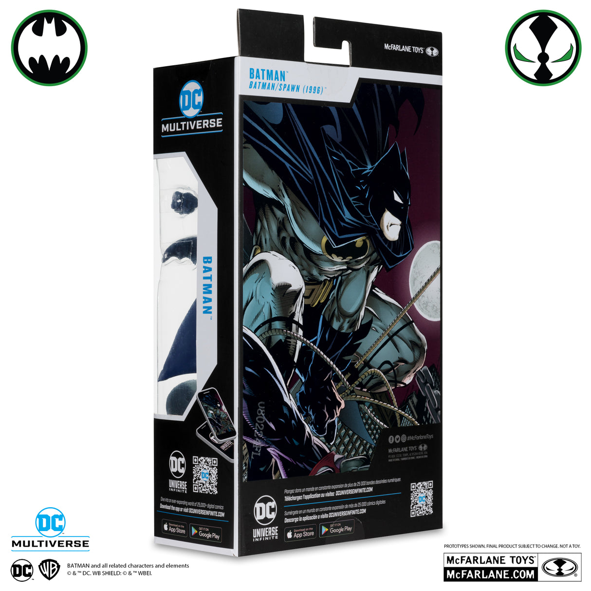 McFarlane Batman Spawn Platinum Edition Action FIgure