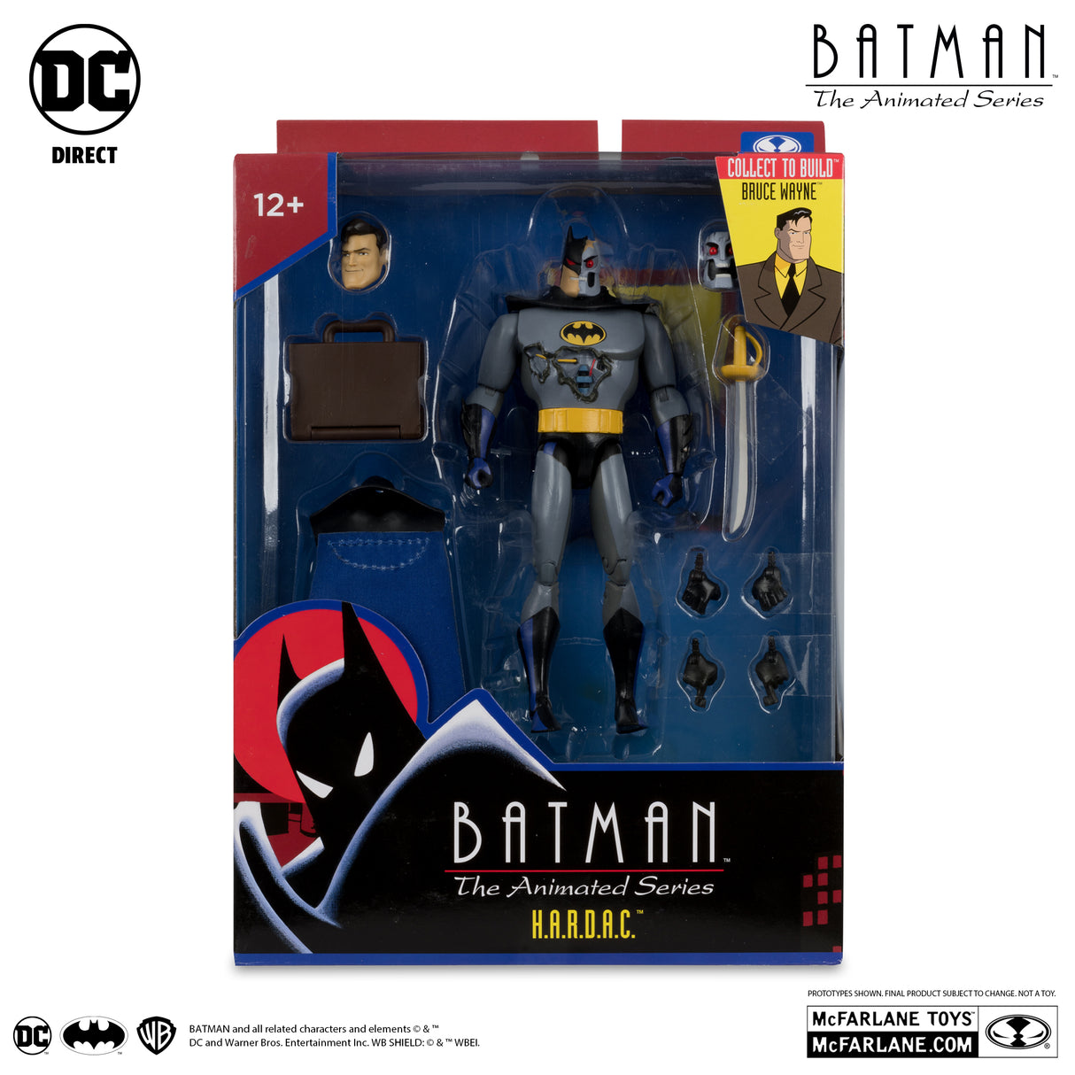 McFarlane Batman The Animated Series Build-A Figure H.A.R.D.A.C Action Figure