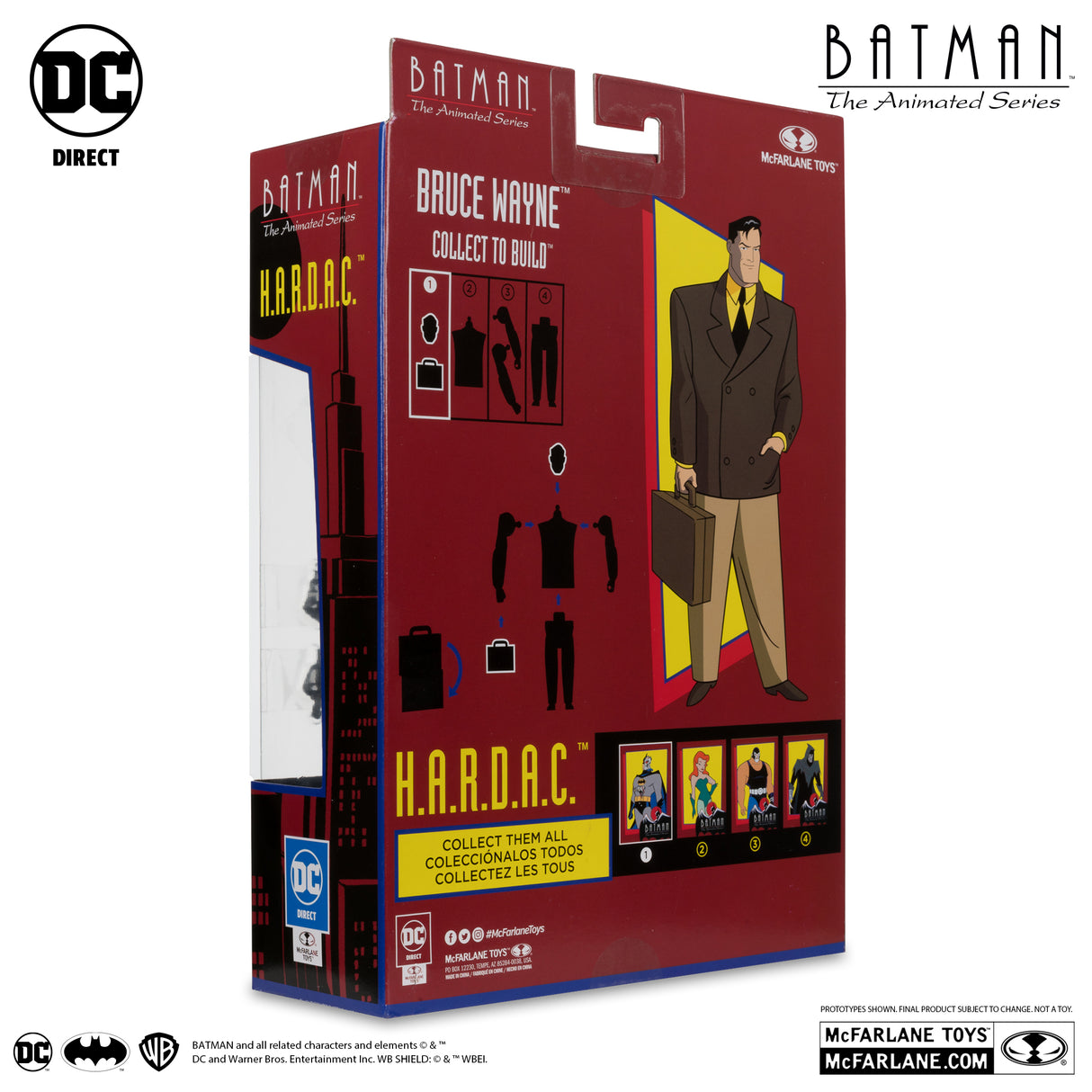 McFarlane Batman The Animated Series Build-A Figure H.A.R.D.A.C Action Figure