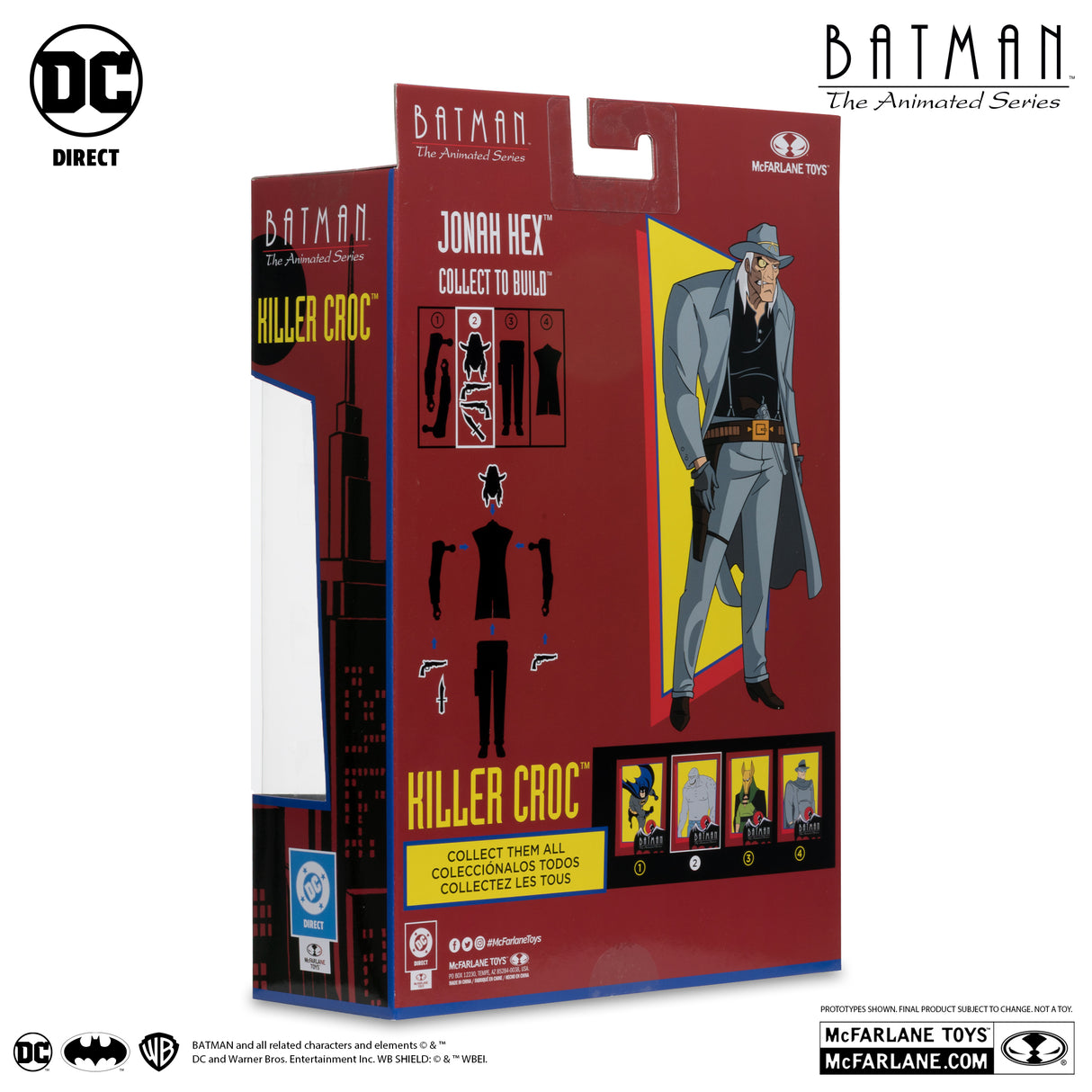 McFarlane Batman The Animated Series Killer Croc Action Figure