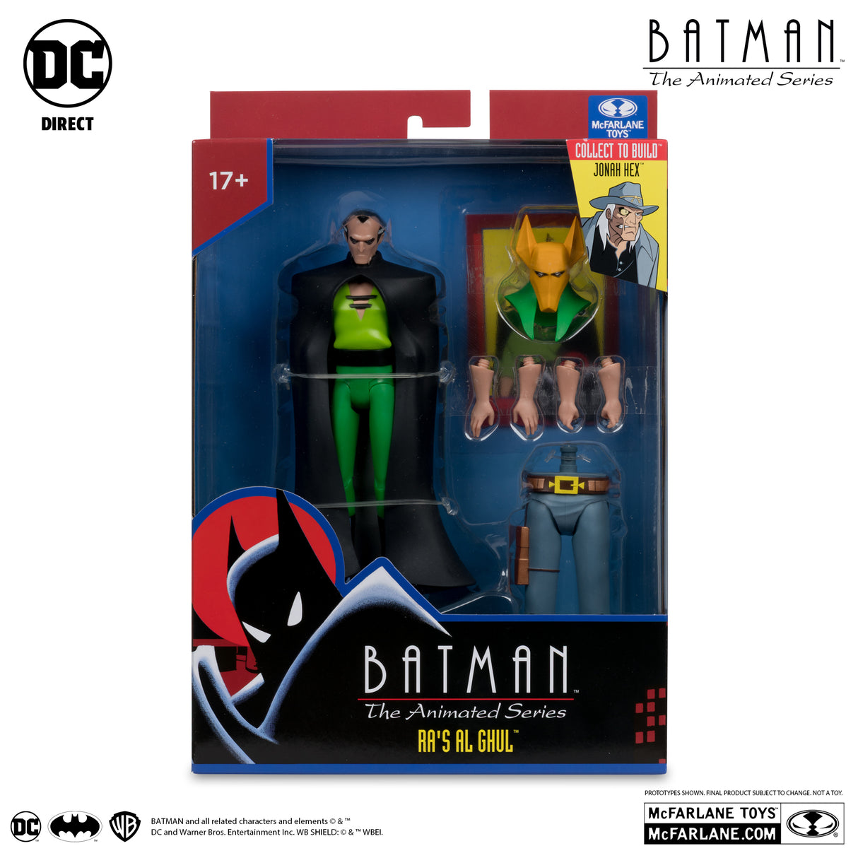 McFarlane Batman the Animated Series Ra's Al Ghul Action Figure