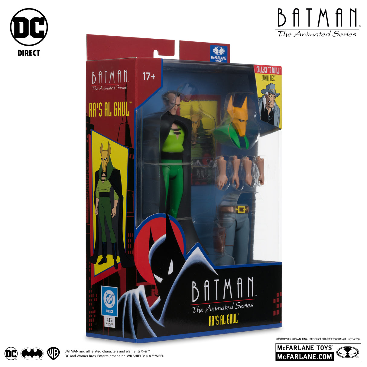 McFarlane Batman the Animated Series Ra's Al Ghul Action Figure