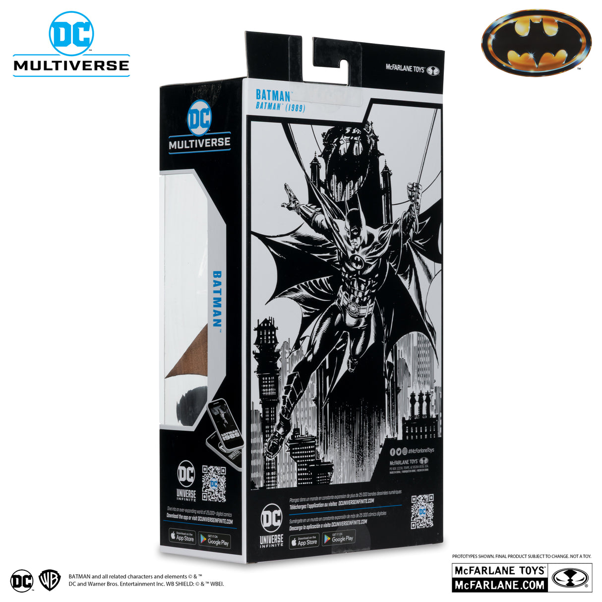 McFarlane Batman (1989) Michael Keaton 7 Inch Platinum Edition Action Figure