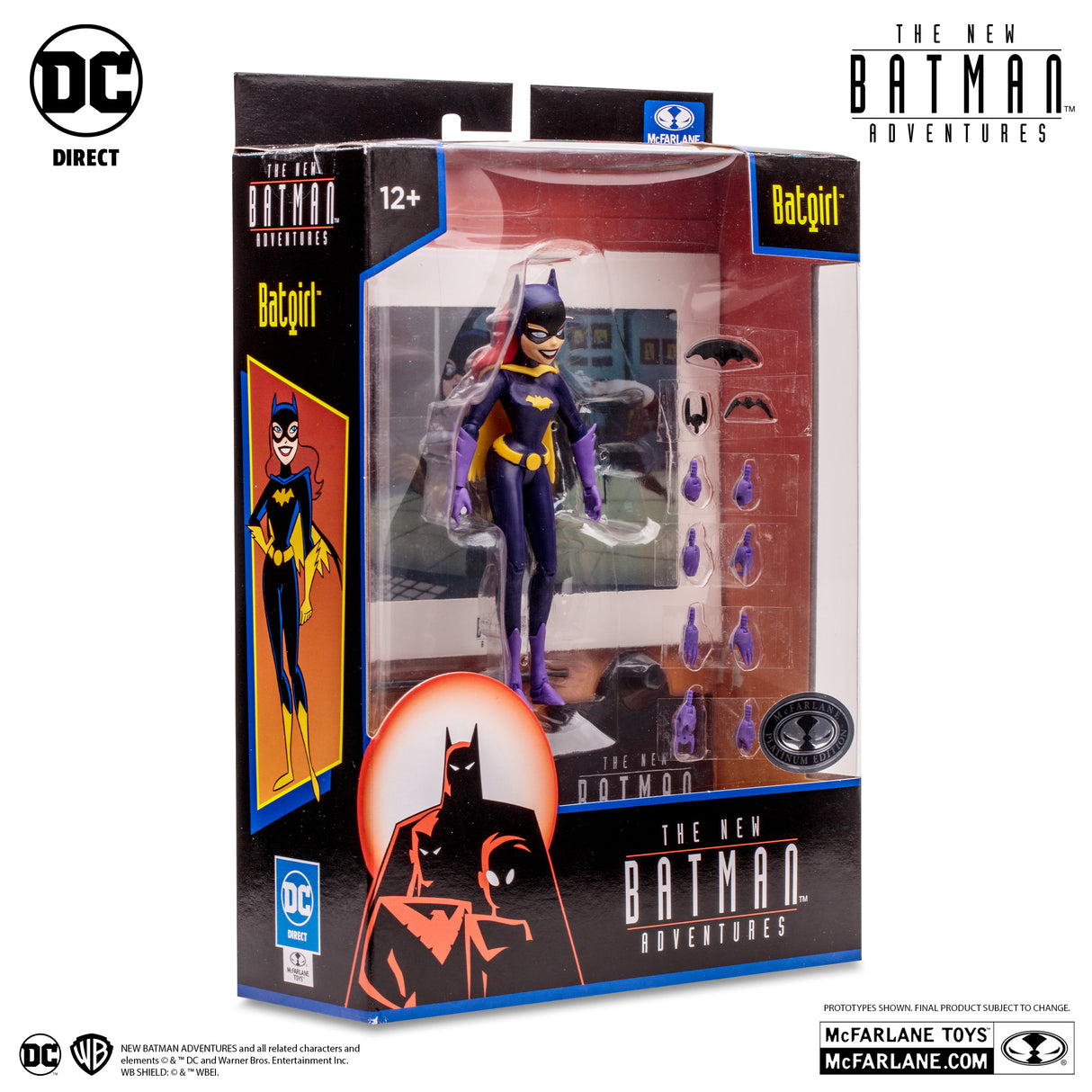 McFarlane The New Batman Adventures Batgirl Action Figure Platinum