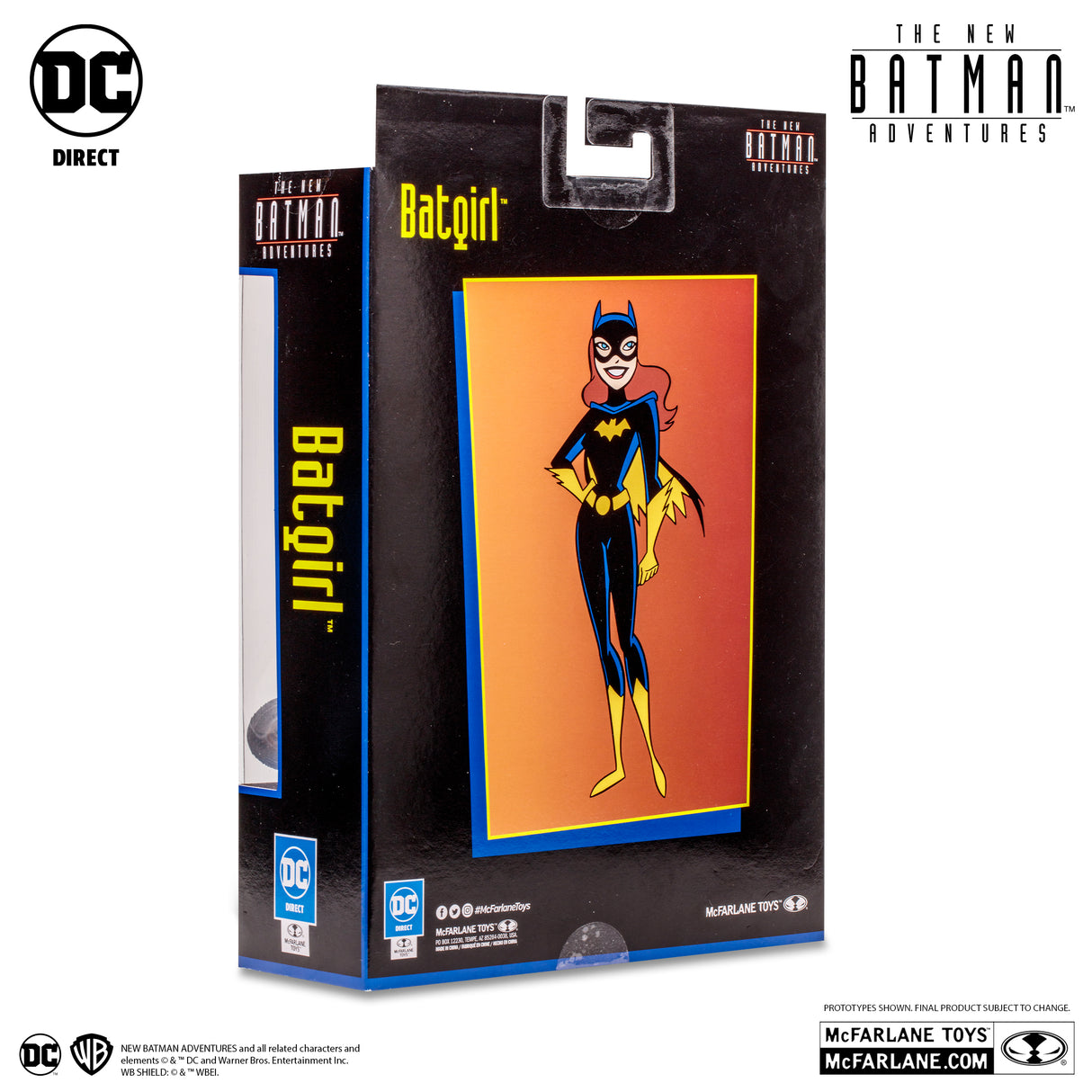 McFarlane The New Batman Adventures Batgirl Action Figure Platinum