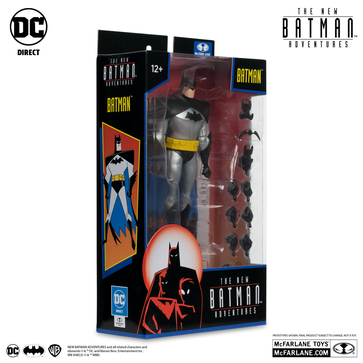 McFarlane The New Batman Adventures Batman Silver 6in Scale Action Figure