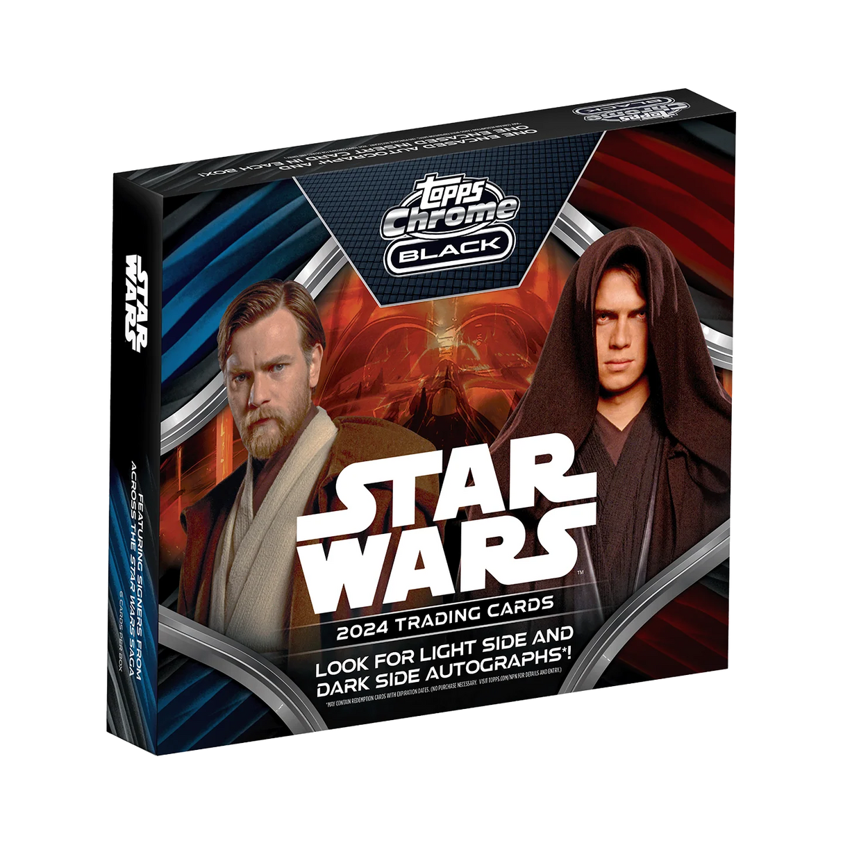 Topps Star Wars Chrome Black 2024 Trading Cards Box