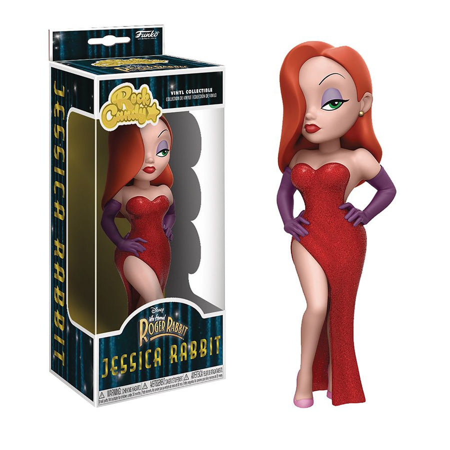 Funko Disney Rock Candy Vinyl Figure Jessica Rabbit from Who Framed Roger Rabbit