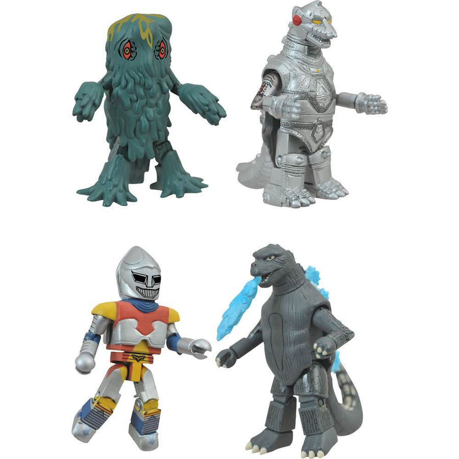Diamond Select Godzilla Classic Minimates Series 2 4-Pack