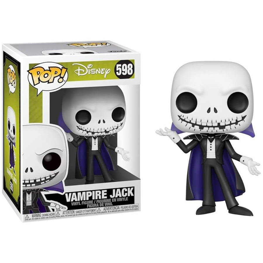 Funko Nightmare before Christmas POP! Vampire Jack Vinyl Figure 598