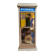 Fossil Vintage Superman Collector's Watch 1993 Brown Leather