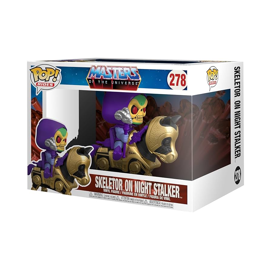 Funko Masters of the Universe POP! Rides Vinyl Figure Skeletor Night Stalker 18cm