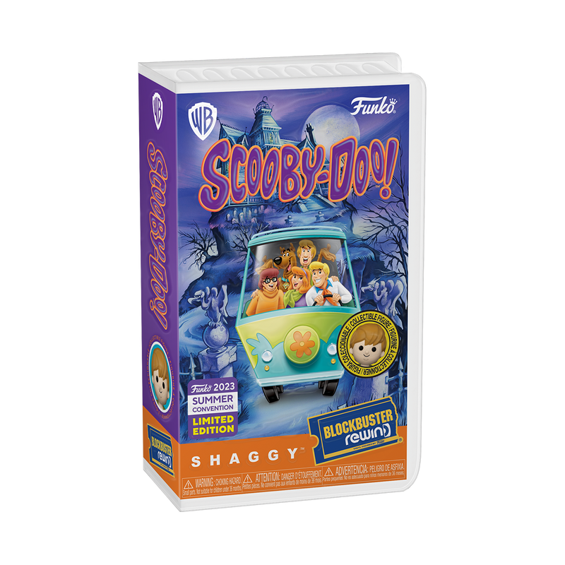 Funko Blockbuster Rewind SDCC Scooby Doo Shaggy Vinyl Figure with Chance of Chase