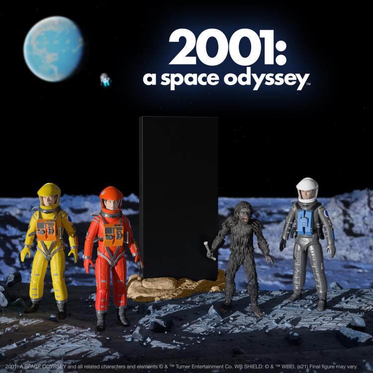 Super7 2001: A Space Odyssey ULTIMATES! Wave 1 Set of 4 Action Figures