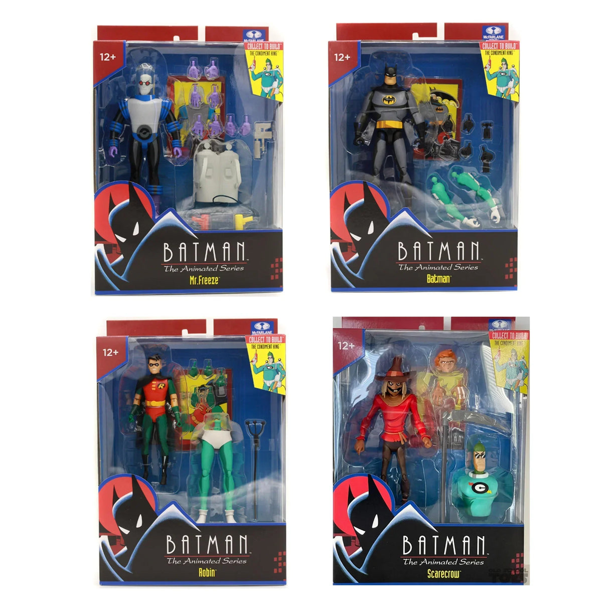 McFarlane Toys DC Comics Batman - The Animated Series Robin Build-A-Figure