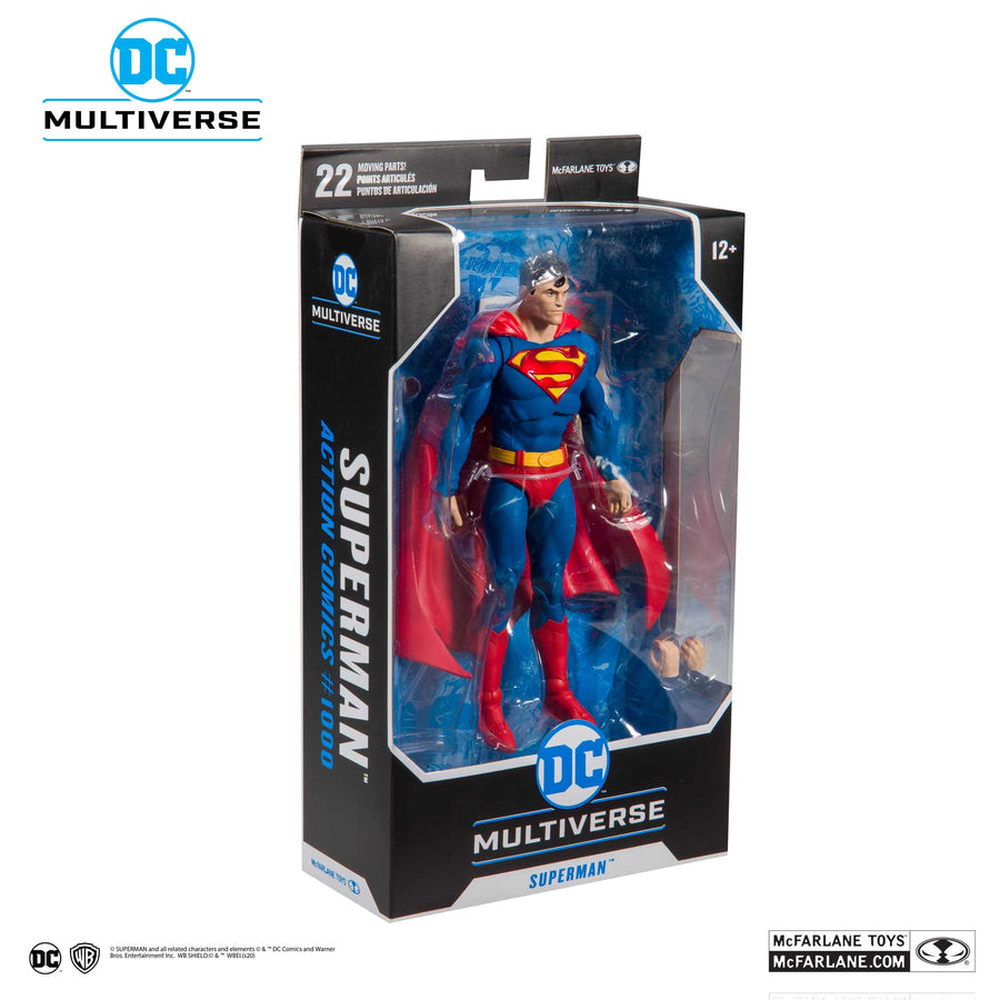 McFarlane Superman Action Comics #1000 Modern Action Figure