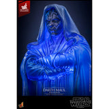 Star Wars Episode I: The Phantom Menace Darth Maul Hologram 1/6th Scale Hot Toys Light-Up Figure Hot Toys Exclusive