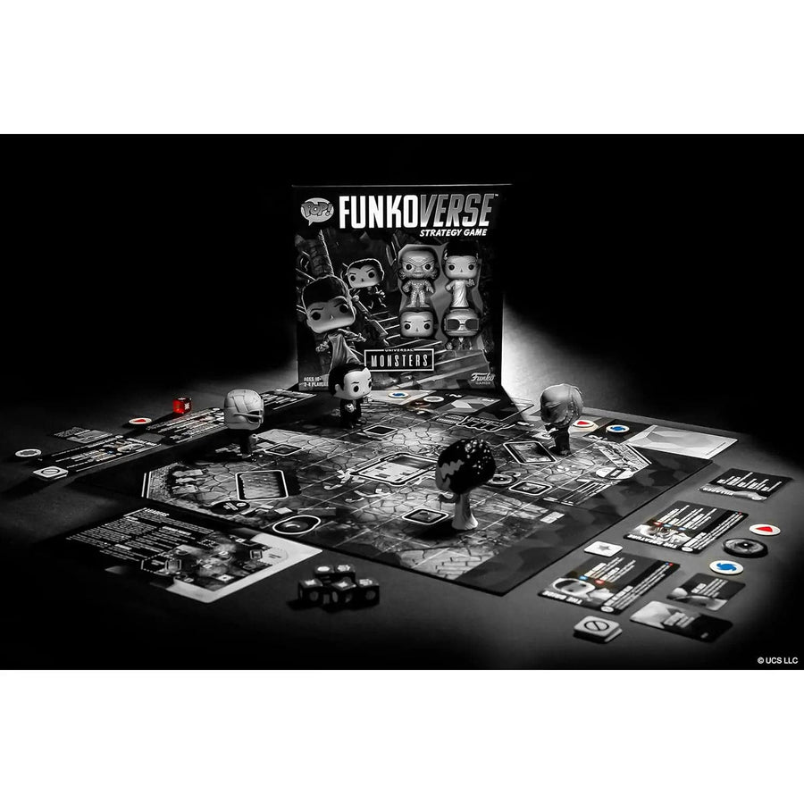 Funko POP! Funkoverse Universal Monsters Strategy Game 100 4 Figure Pack