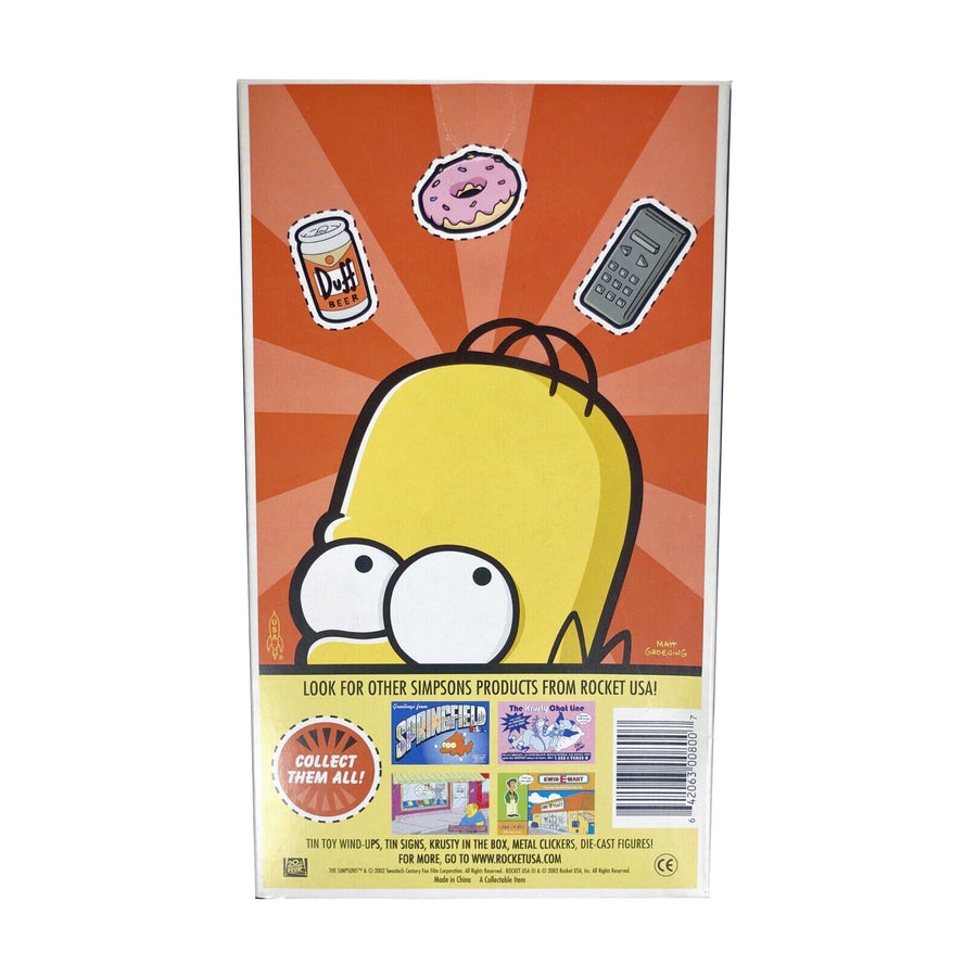 Simpsons Homer Tin Action Toy by Rocket USA