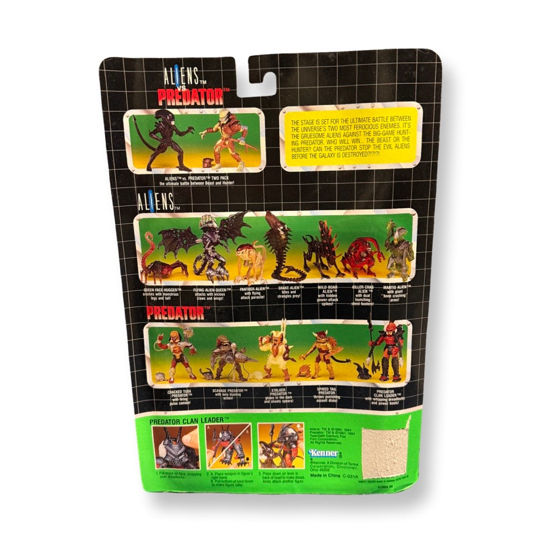 Kenner Predator Clan Deluxe Leader Action Figure 1994