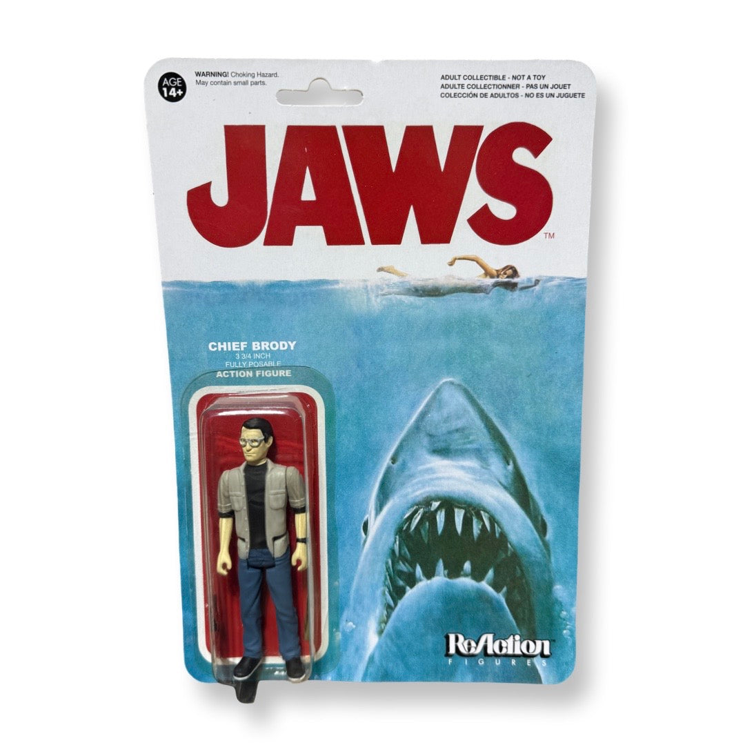 Funko Jaws Reaction Figures Set of 3 Action Figures Great Condition Restuck