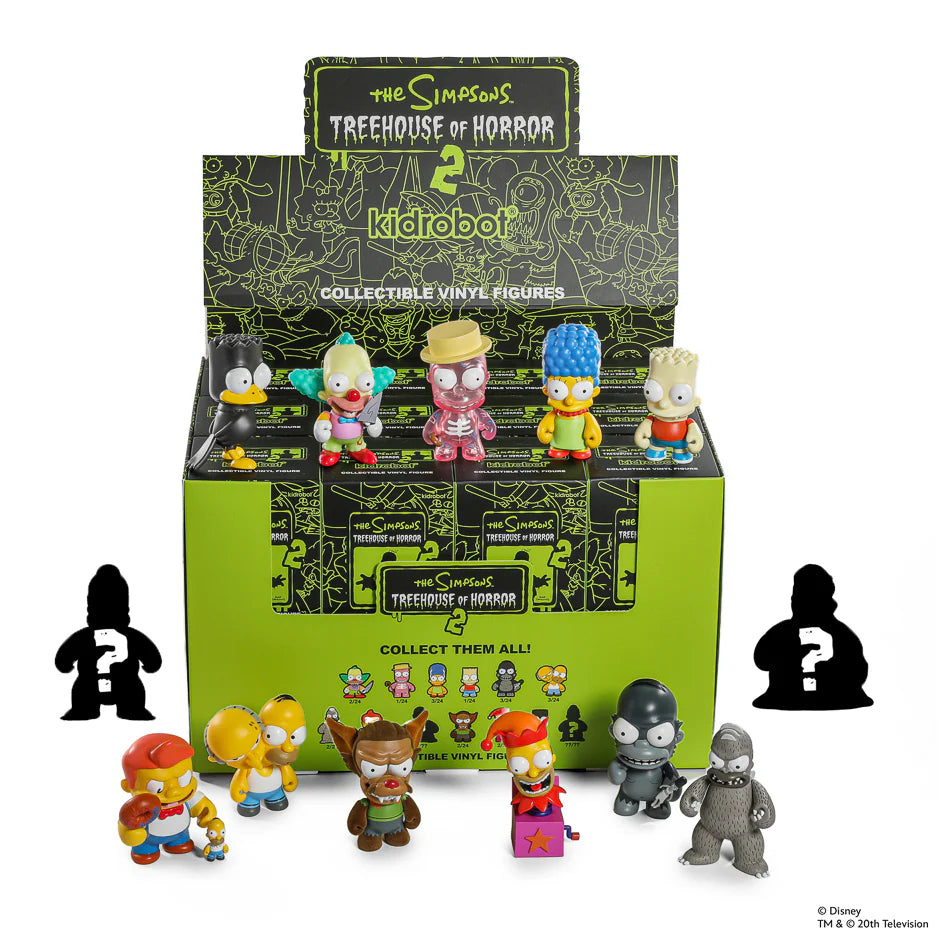 KidRobot The Simpsons Treehouse of Horror Series 2 3-Inch Vinyl Mini-Figure Blind Box