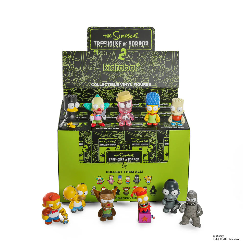 KidRobot The Simpsons Treehouse of Horror Series 2 3-Inch Vinyl Mini-Figure Blind Box