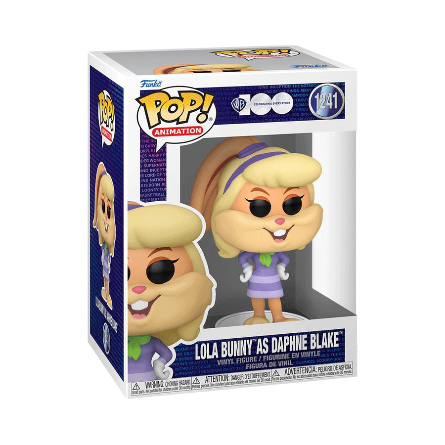 Funko POP! Warner Bros 100 Looney Tunes x Scooby Doo Lola Bunny as Daphne Vinyl Figure