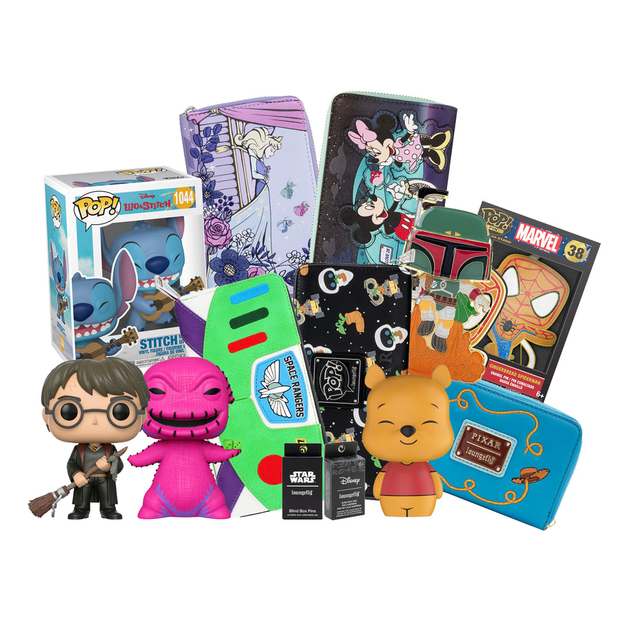 Loungefly Mystery Box includes Wallet, Funko POP! and more