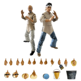 The Karate Kid Mr Miyagi and Daniel LaRusso Miyagi-Do Training 6" Action Figure 2-Pack
