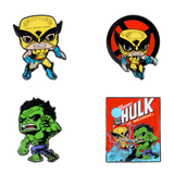 Funko POP! Wolverine 50th Anniversary 4-Pack Pin Set