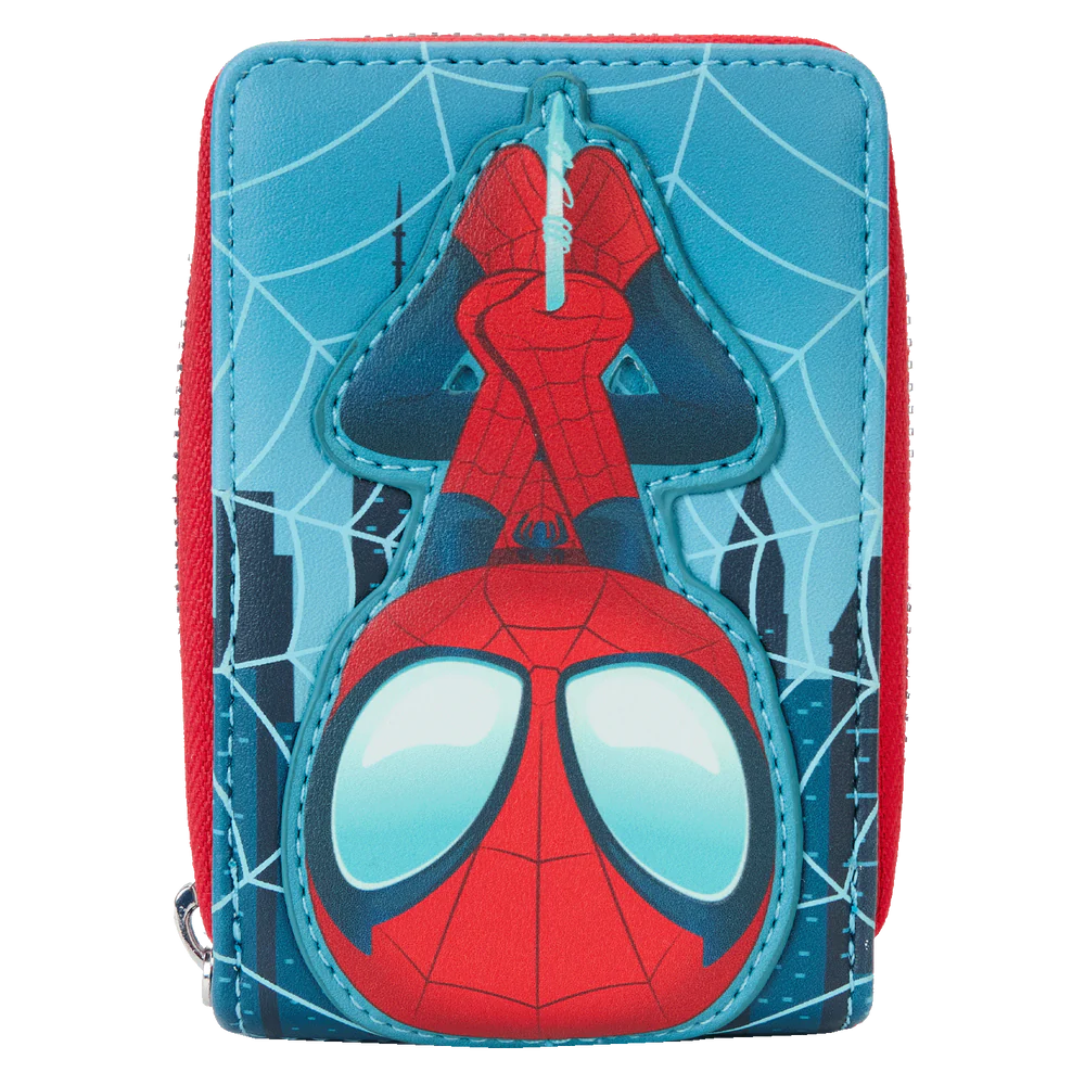 Loungefly Spider-Man Upside Down Accordion Wallet SDCC Exclusive
