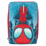 Loungefly Spider-Man Upside Down Accordion Wallet SDCC Exclusive