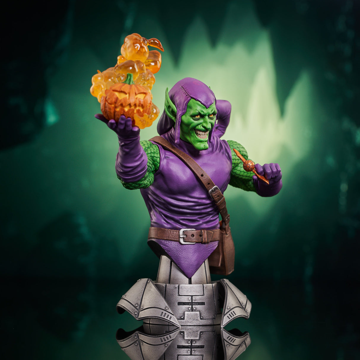 Diamond Spider-Man Green Goblin (Comic) 6 Inch Mini Bust