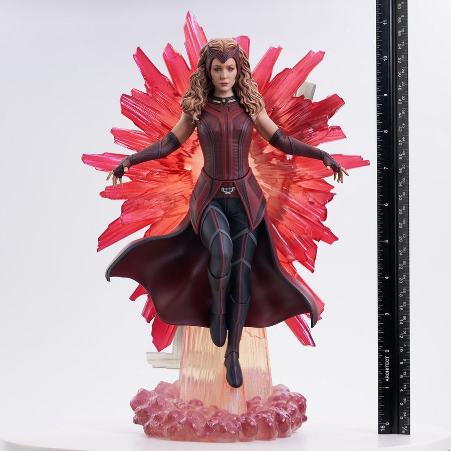 Diamond Marvel WandaVision Scarlet Witch Gallery Diorama 11 Inch Statue